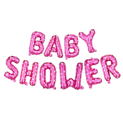 Kit Globo Metalico Baby Shower Gender Reveal Bebe Nio y Nia